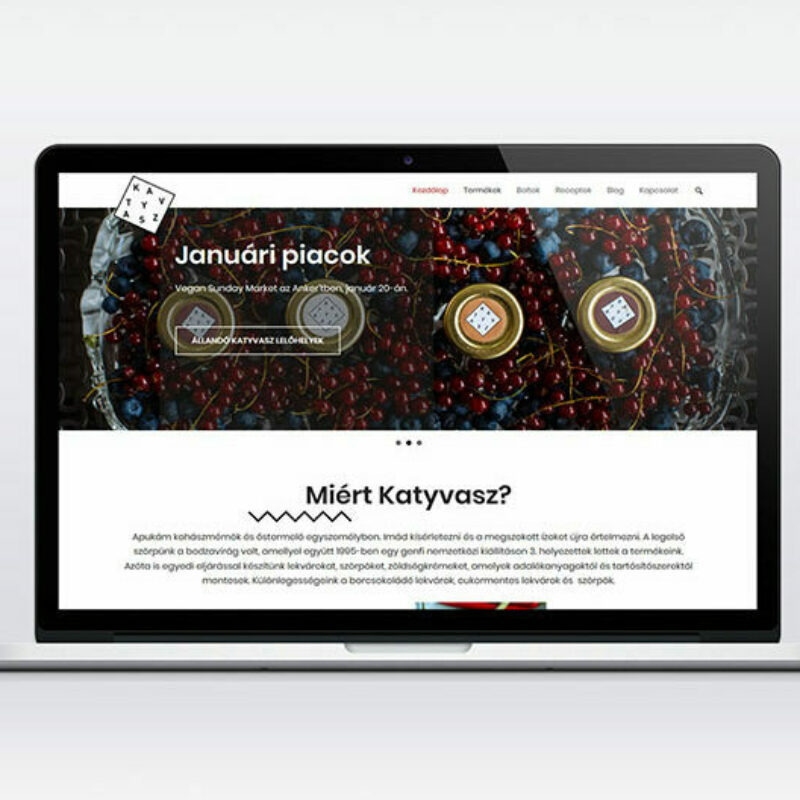 Katyvasz webdesign és weboldal készítés